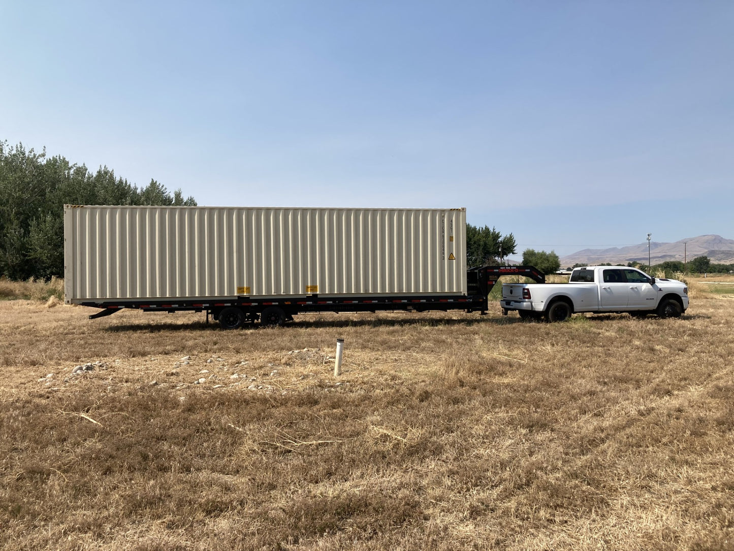 40' High Cube 1 Trip Container - Beige
